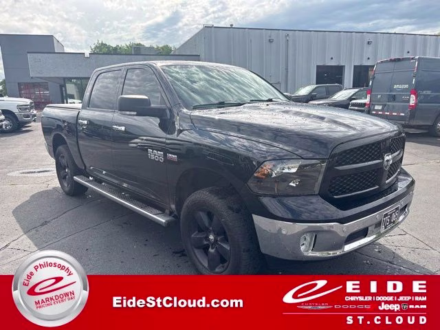 2014 Black Clearcoat Ram 1500 Big Horn 4X4 Truck