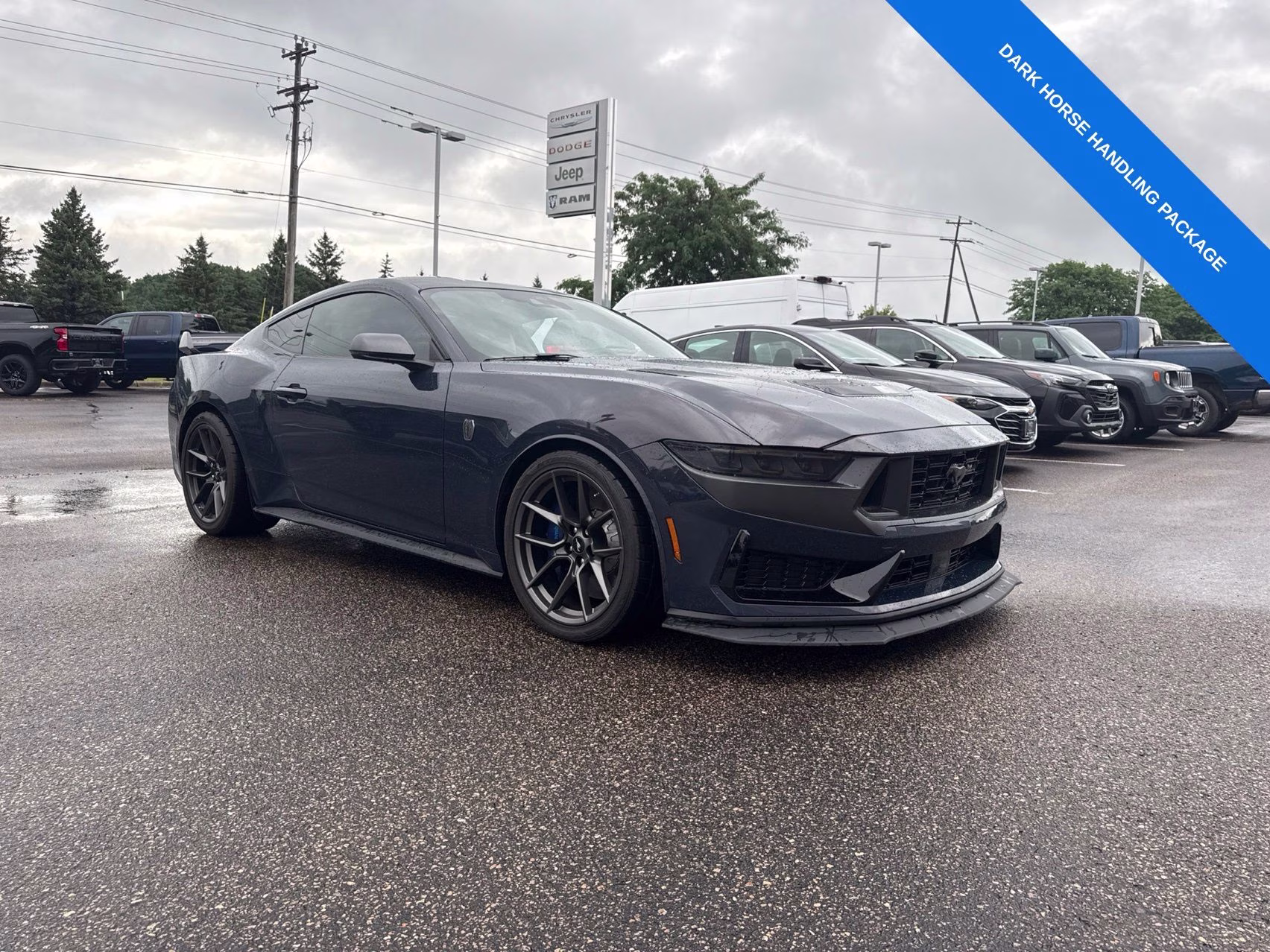 2024 Blue Ember Metallic Ford Mustang Dark Horse RWD Coupe