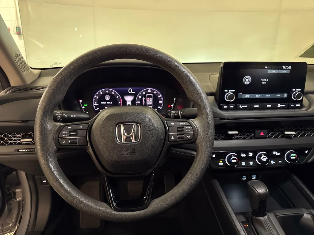 2023 Silver Honda Accord EX FWD Sedan