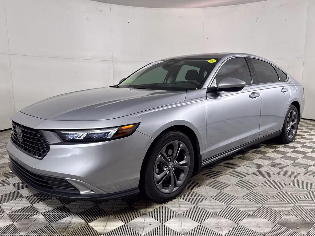 2023 Silver Honda Accord EX FWD Sedan