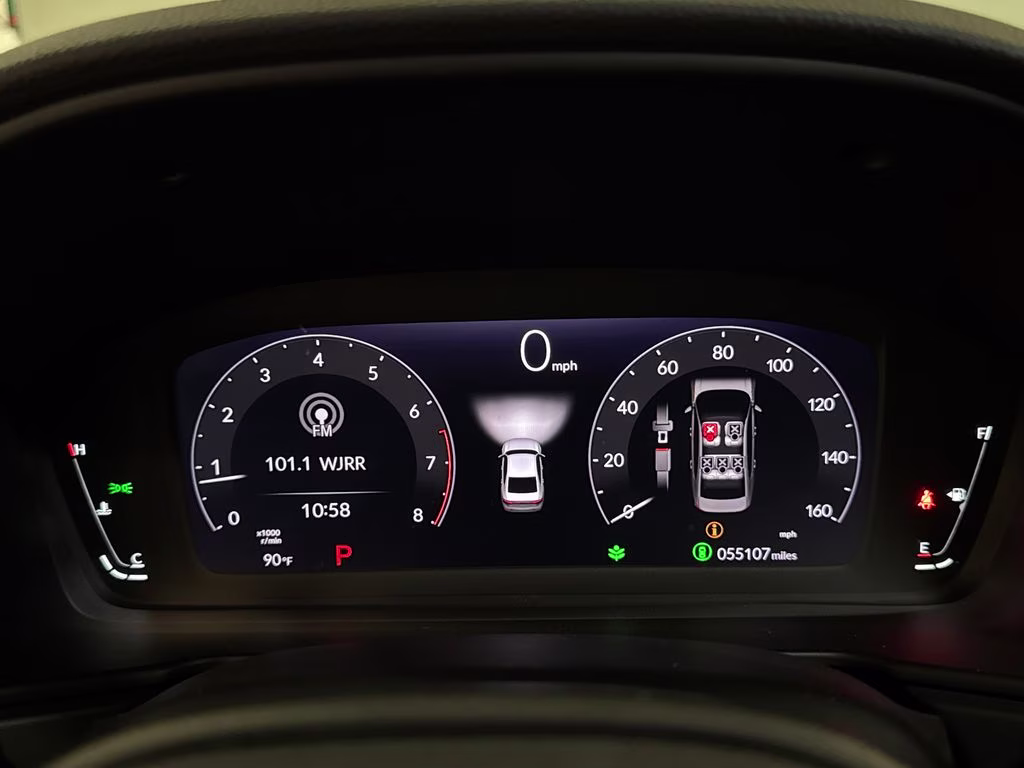 2023 Silver Honda Accord EX FWD Sedan
