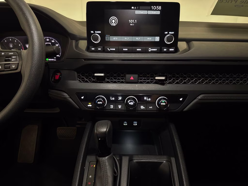 2023 Silver Honda Accord EX FWD Sedan
