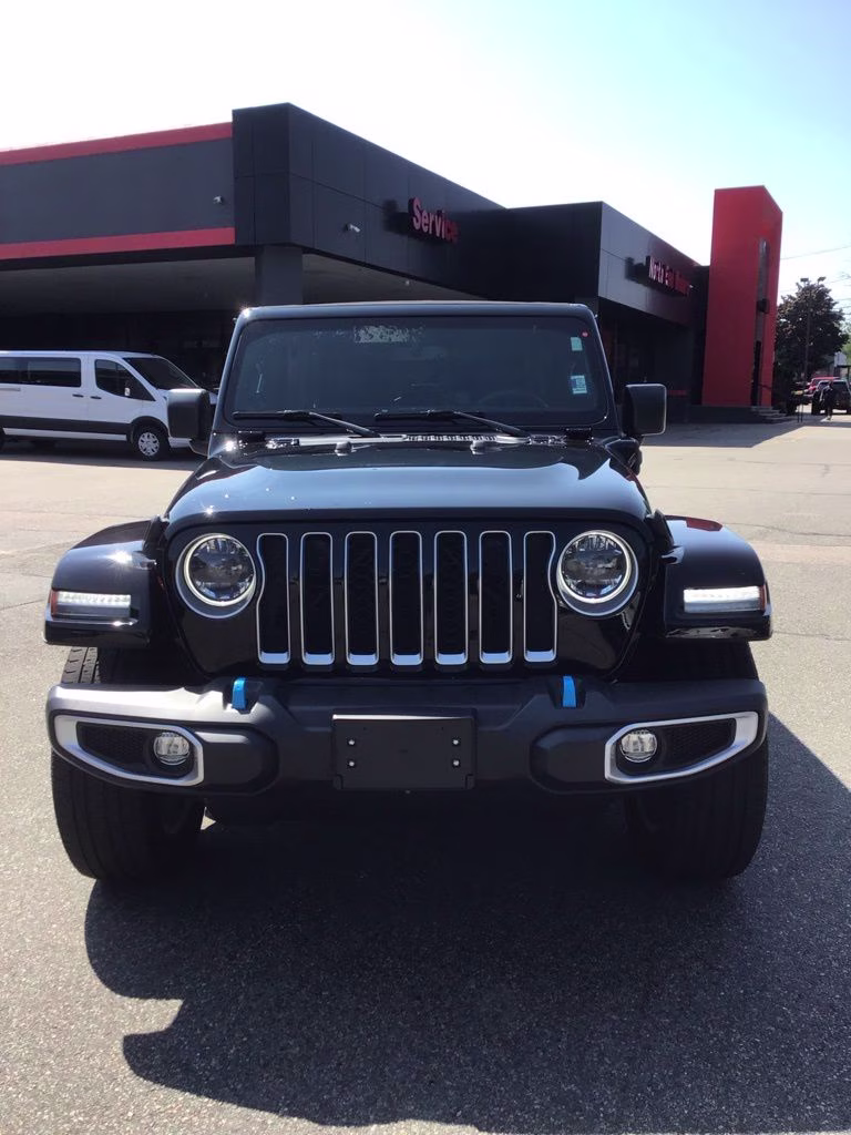 2023 Black Clearcoat Jeep Wrangler Sahara 4xe 4X4 SUV