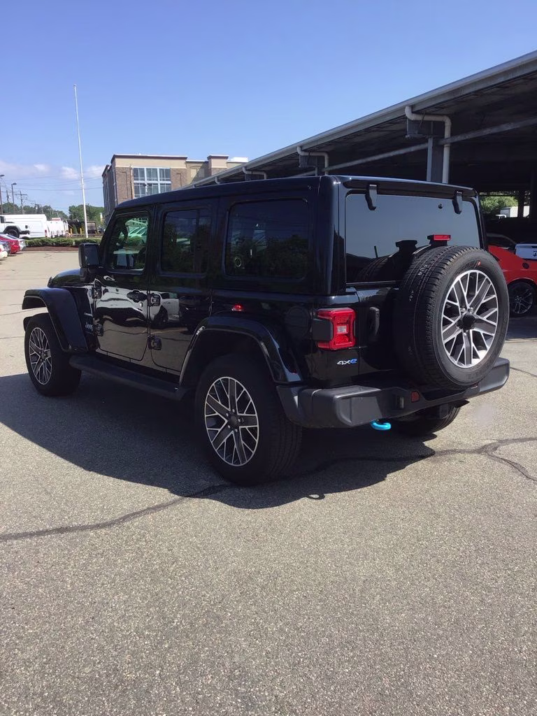 2023 Black Clearcoat Jeep Wrangler Sahara 4xe 4X4 SUV