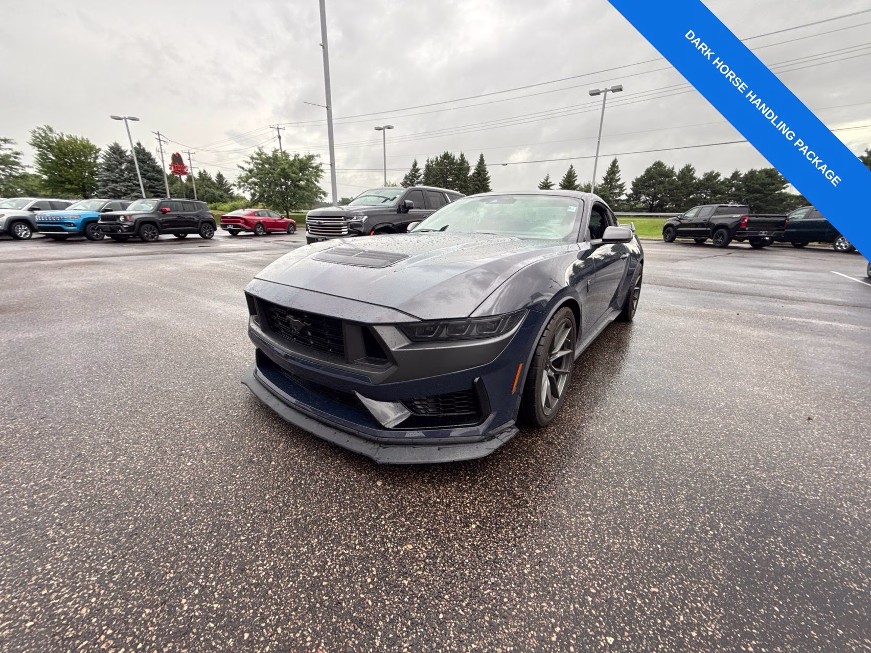 2024 Blue Ember Metallic Ford Mustang Dark Horse RWD Coupe
