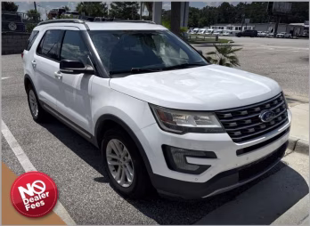 2017 Oxford White Ford Explorer XLT FWD SUV