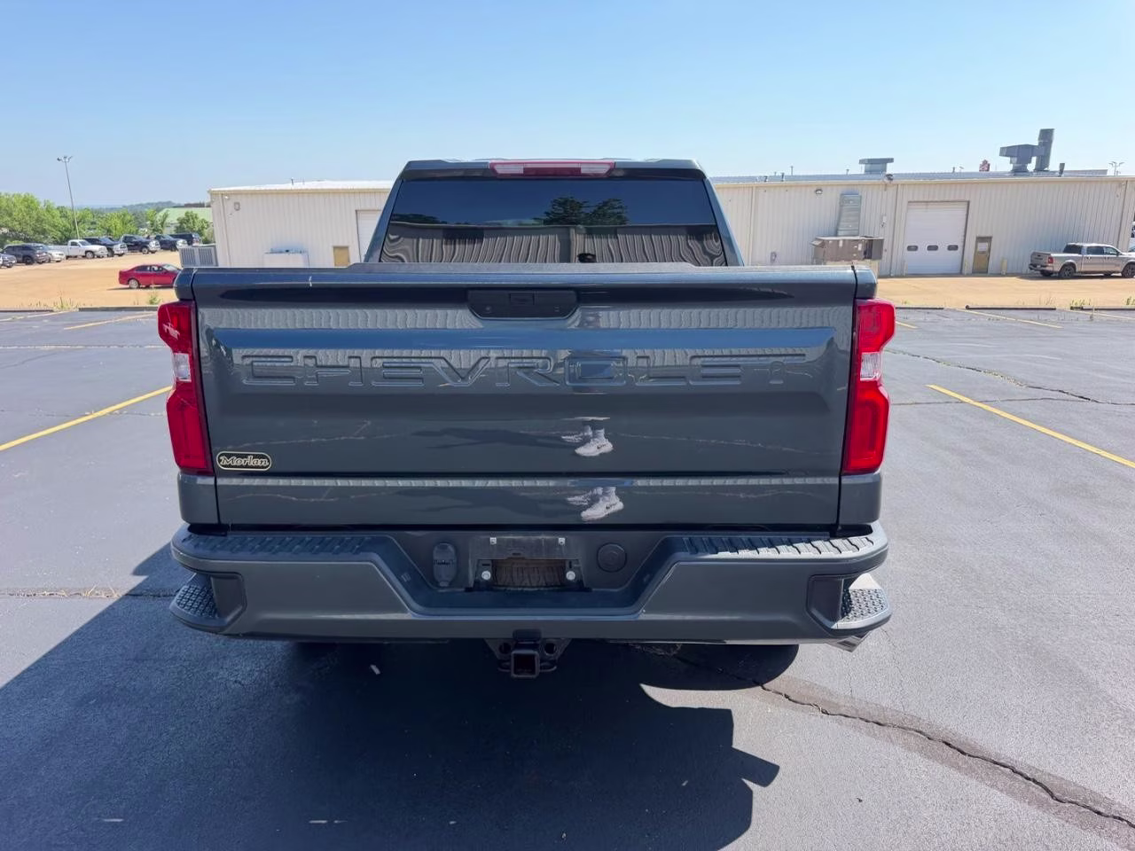 2020 Shadow Gray Metallic Chevrolet Silverado 1500 4WD Custom Crew Cab 4X4 Truck