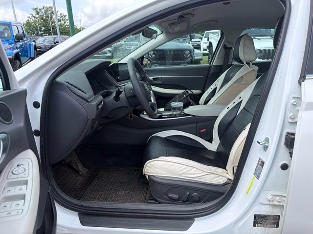 Used 2022 Hyundai Sonata SEL with VIN KMHL64JAXNA227686 for sale in Pine City, Minnesota