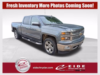 2014 Blue Granite Metallic Chevrolet Silverado 1500 LTZ 4X4 Truck