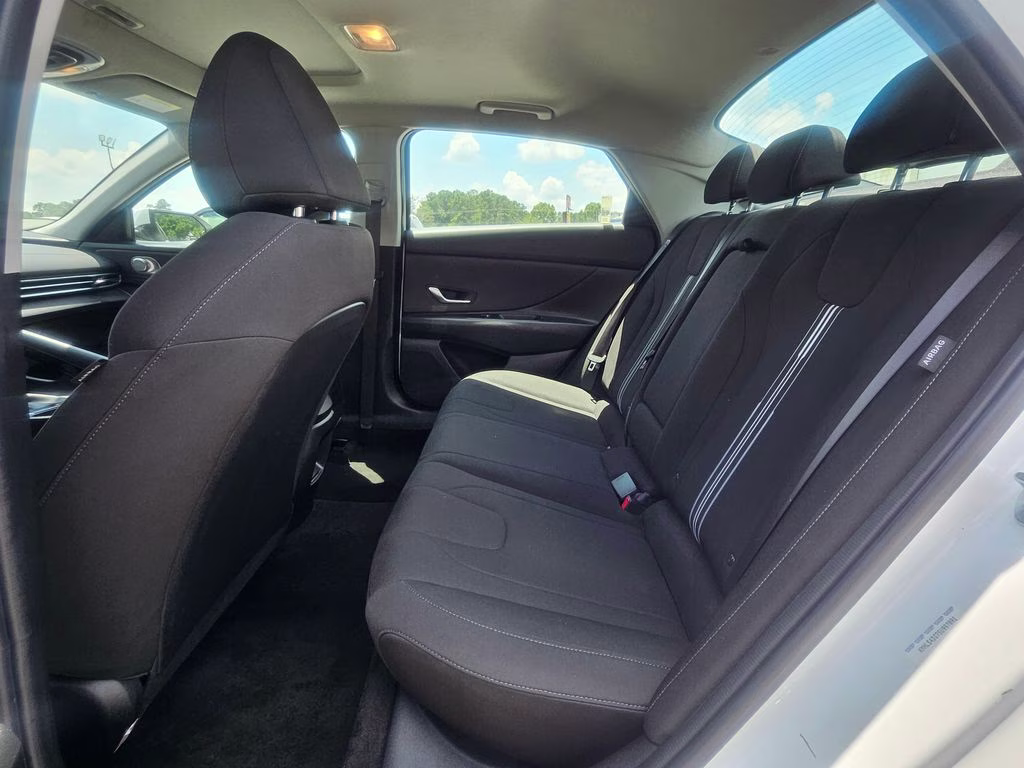 2025 Serenity White Hyundai Elantra SEL Convenience FWD Sedan