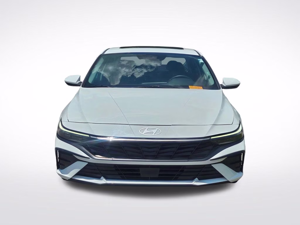 2025 Serenity White Hyundai Elantra SEL Convenience FWD Sedan