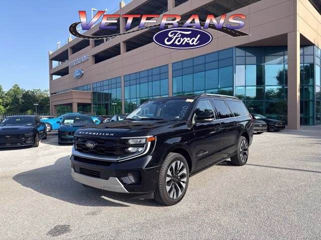 2025 Agate Black Metallic Ford Expedition Max Platinum 4X4 SUV