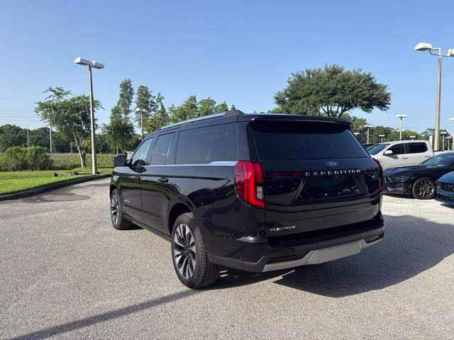 2025 Agate Black Metallic Ford Expedition Max Platinum 4X4 SUV