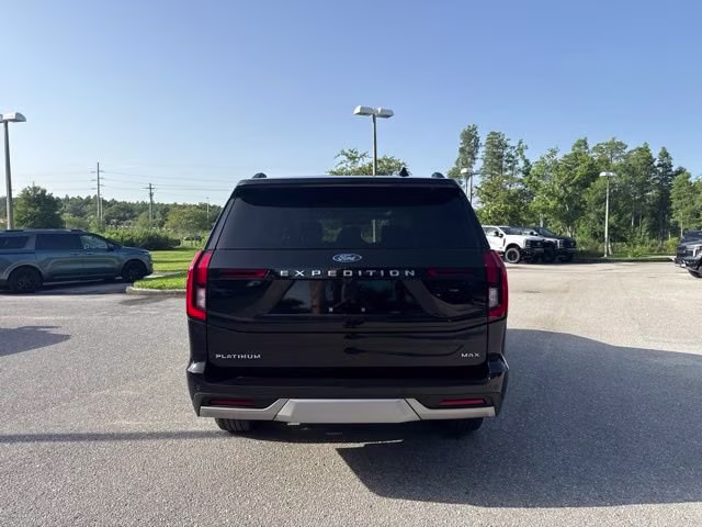 2025 Agate Black Metallic Ford Expedition Max Platinum 4X4 SUV