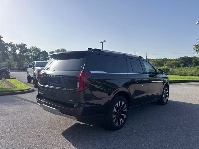 2025 Agate Black Metallic Ford Expedition Max Platinum 4X4 SUV