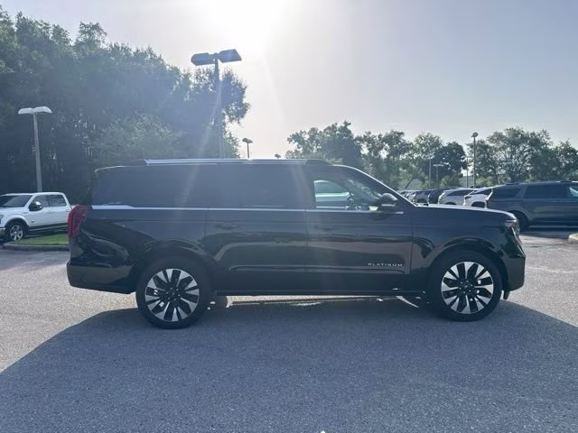 2025 Agate Black Metallic Ford Expedition Max Platinum 4X4 SUV