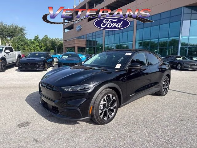 2025 Shadow Black Ford Mustang Mach-E Select AWD SUV