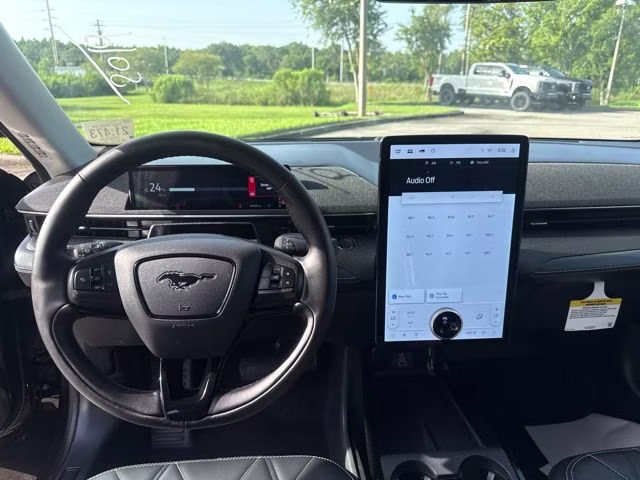 2025 Shadow Black Ford Mustang Mach-E Select AWD SUV