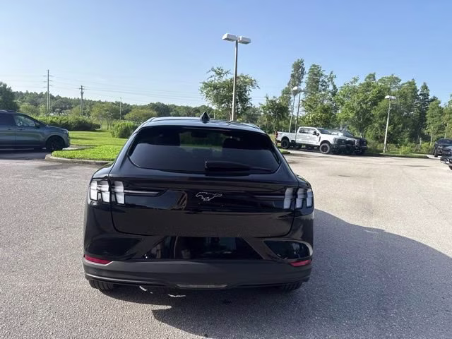 2025 Shadow Black Ford Mustang Mach-E Select AWD SUV