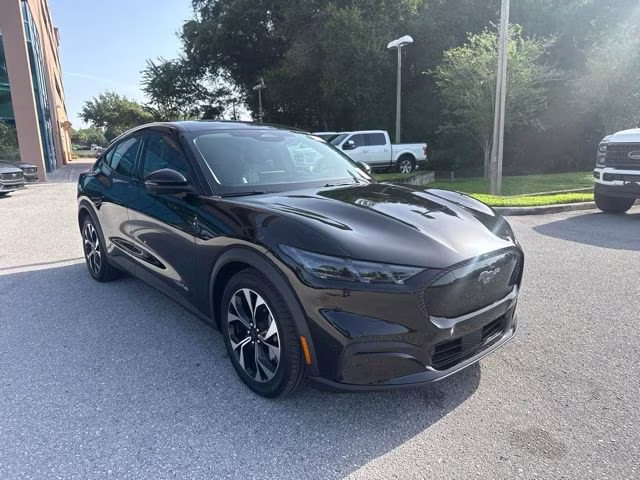 2025 Shadow Black Ford Mustang Mach-E Select AWD SUV