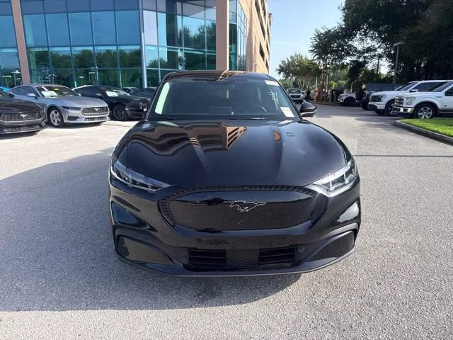 2025 Shadow Black Ford Mustang Mach-E Select AWD SUV