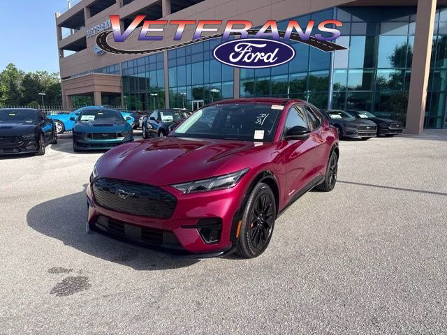 2025 Molten Magenta Metallic Tinted Clearcoat Ford Mustang Mach-E Premium RWD SUV