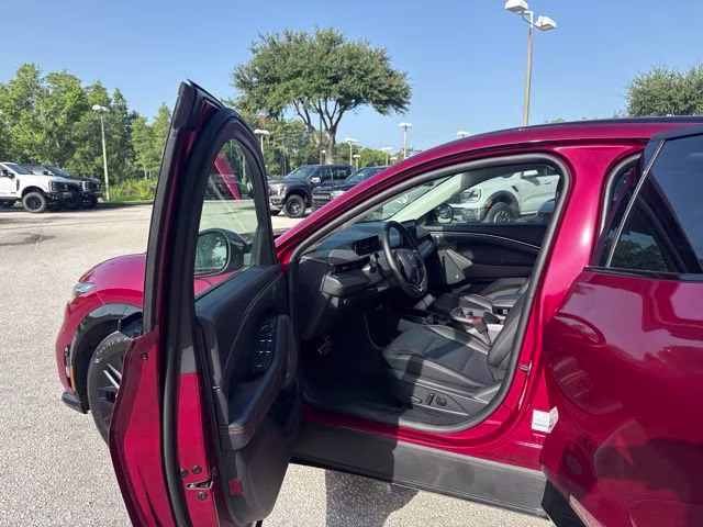 2025 Molten Magenta Metallic Tinted Clearcoat Ford Mustang Mach-E Premium RWD SUV