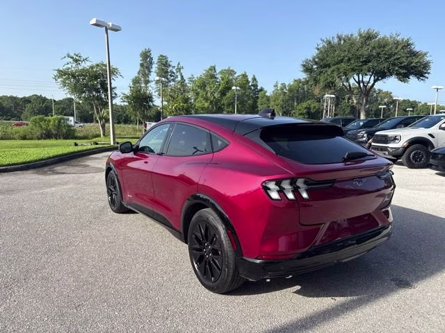 2025 Molten Magenta Metallic Tinted Clearcoat Ford Mustang Mach-E Premium RWD SUV
