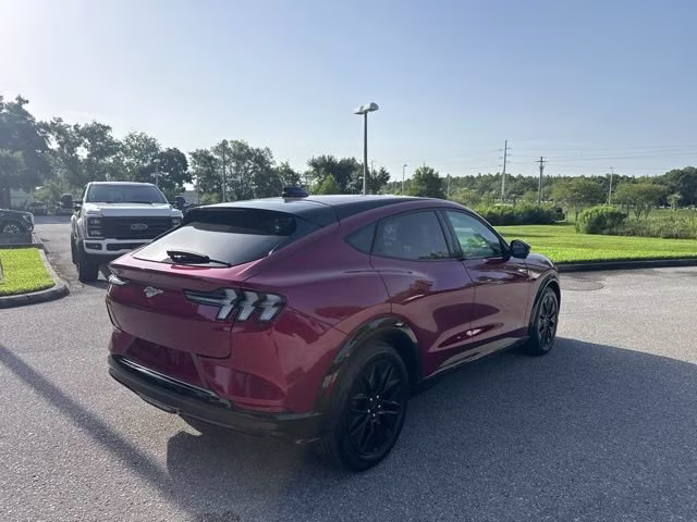 2025 Molten Magenta Metallic Tinted Clearcoat Ford Mustang Mach-E Premium RWD SUV