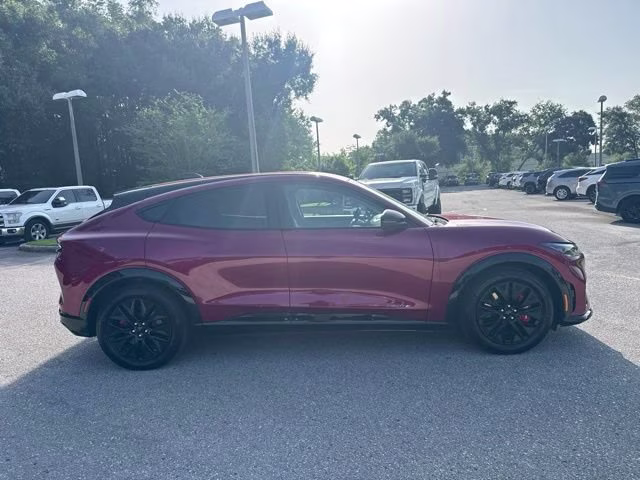 2025 Molten Magenta Metallic Tinted Clearcoat Ford Mustang Mach-E Premium RWD SUV