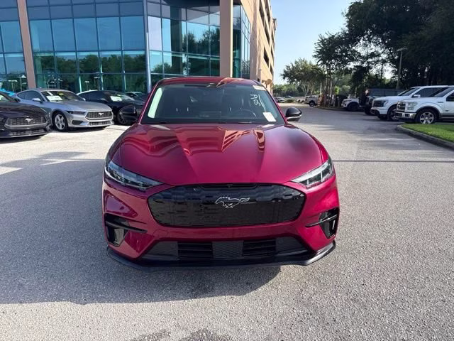 2025 Molten Magenta Metallic Tinted Clearcoat Ford Mustang Mach-E Premium RWD SUV
