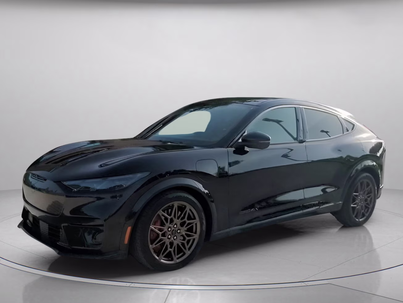 2025 Shadow Black Ford Mustang Mach-E GT AWD SUV
