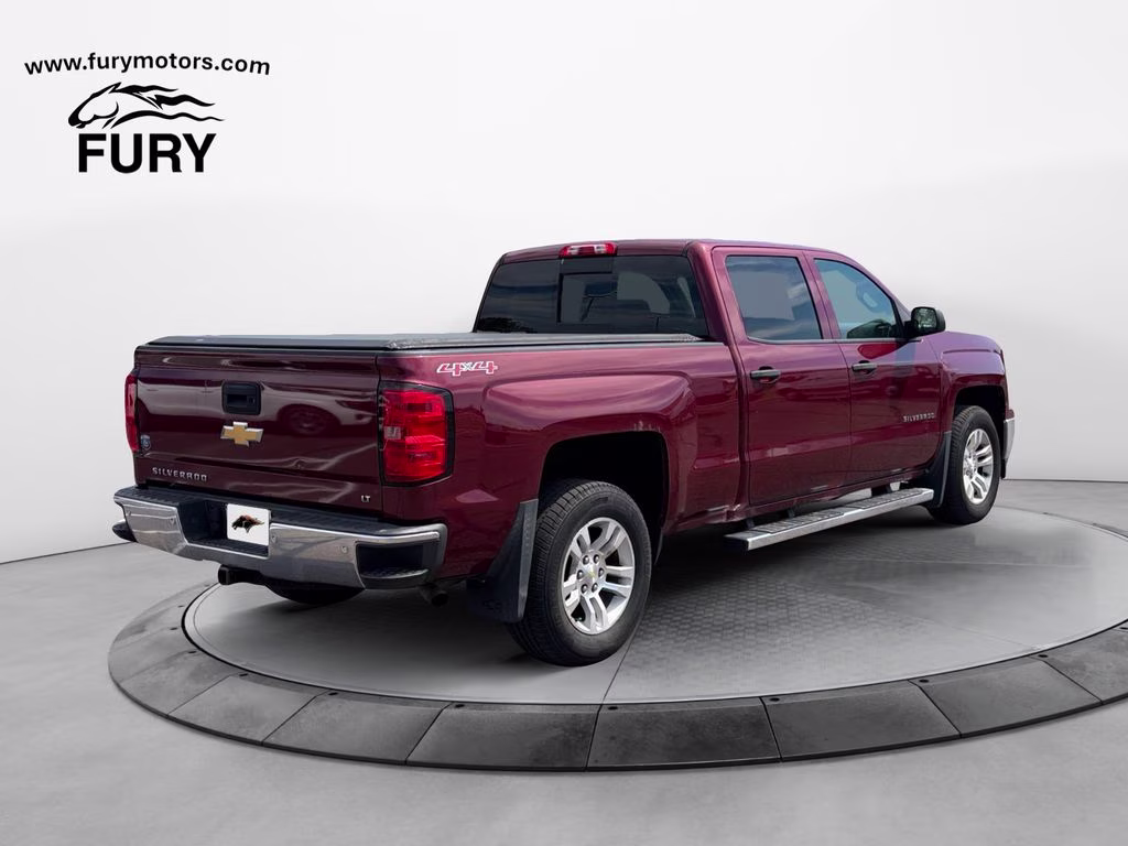 2014 Deep Ruby Metallic Chevrolet Silverado 1500 LT1 w/Preferred Equipt 4X4 Truck
