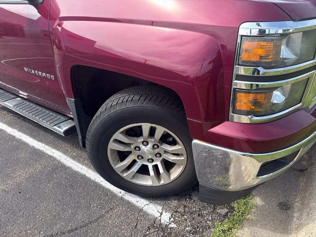 2014 Deep Ruby Metallic Chevrolet Silverado 1500 LT1 w/Preferred Equipt 4X4 Truck
