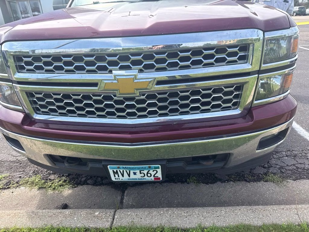 2014 Deep Ruby Metallic Chevrolet Silverado 1500 LT1 w/Preferred Equipt 4X4 Truck