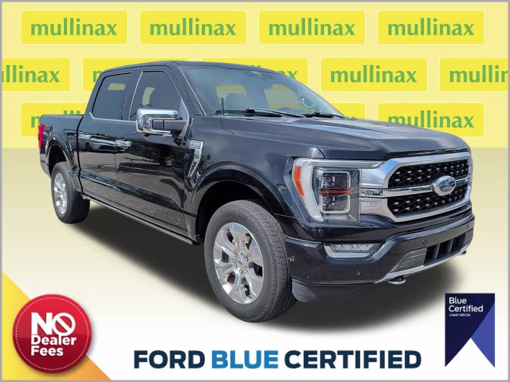 2022 Agate Black Metallic Ford F-150 Platinum 4X4 Truck
