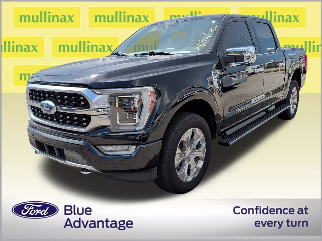 2022 Agate Black Metallic Ford F-150 Platinum 4X4 Truck