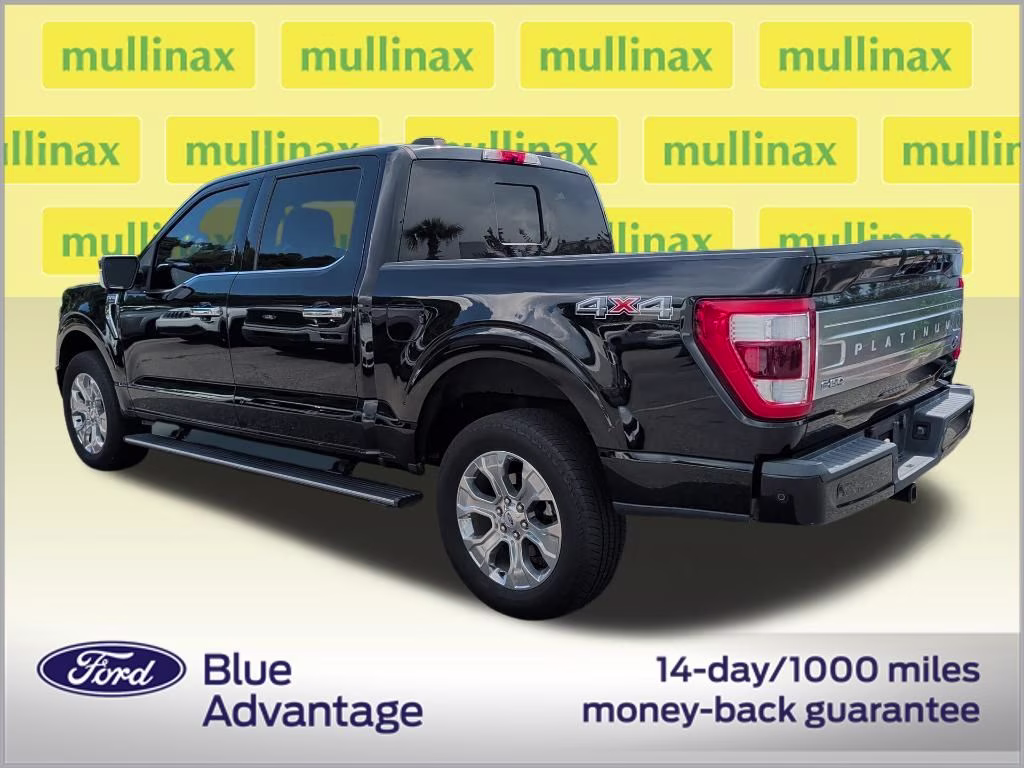 2022 Agate Black Metallic Ford F-150 Platinum 4X4 Truck