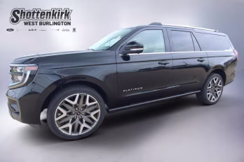 2027 Black Metallic Ford Expedition Max Platinum 4X4 SUV
