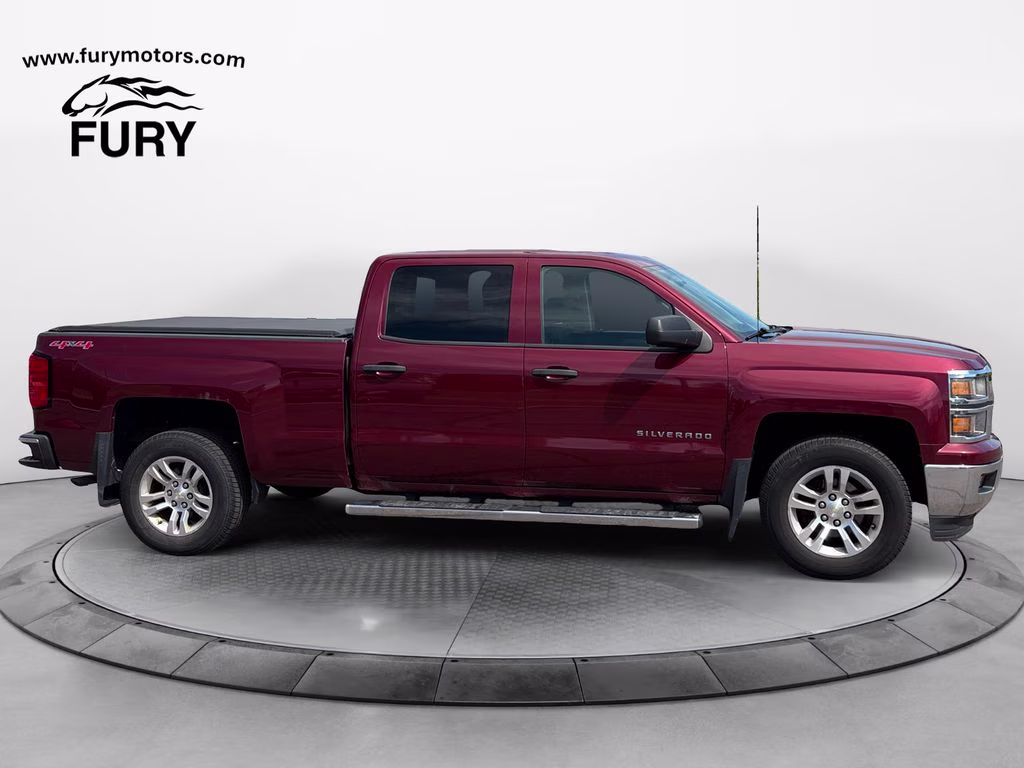 2014 Deep Ruby Metallic Chevrolet Silverado 1500 LT1 w/Preferred Equipt 4X4 Truck