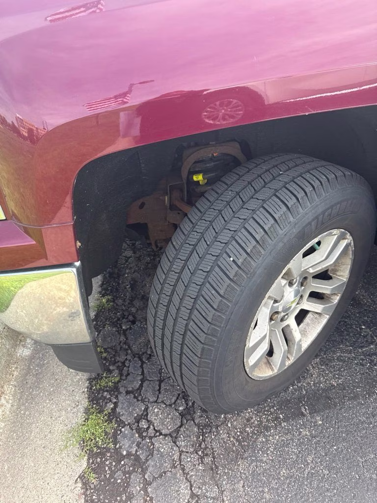 2014 Deep Ruby Metallic Chevrolet Silverado 1500 LT1 w/Preferred Equipt 4X4 Truck