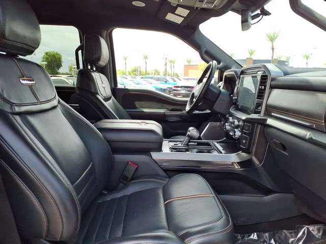 2021 Silver Metallic Ford F-150 Platinum 4X4 Truck