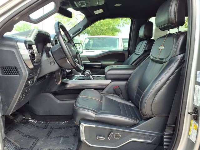2021 Silver Metallic Ford F-150 Platinum 4X4 Truck