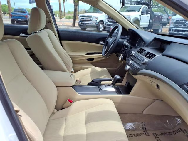 2012 Taffeta White Honda Accord LX FWD Sedan