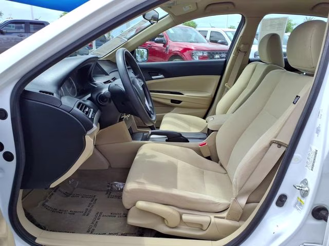2012 Taffeta White Honda Accord LX FWD Sedan