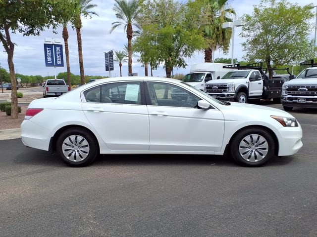 2012 Taffeta White Honda Accord LX FWD Sedan
