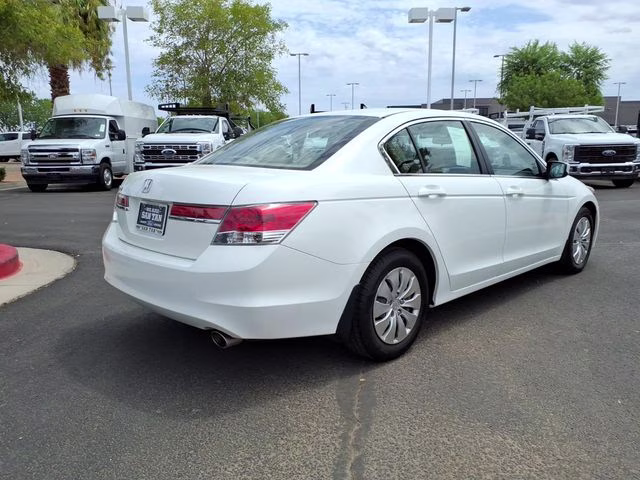 2012 Taffeta White Honda Accord LX FWD Sedan