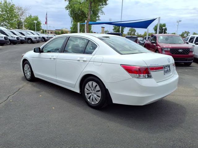 2012 Taffeta White Honda Accord LX FWD Sedan