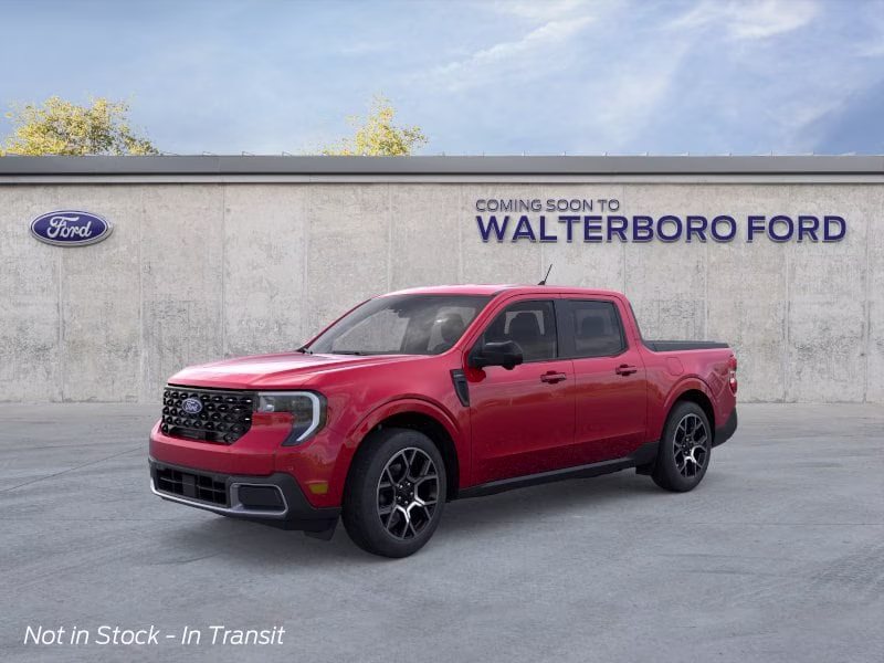 2026 Ruby Red Metallic Tinted Clearcoat Ford Maverick Lariat AWD Truck