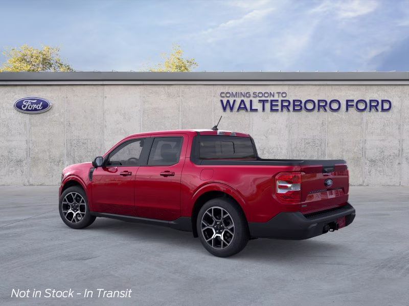 2026 Ruby Red Metallic Tinted Clearcoat Ford Maverick Lariat AWD Truck